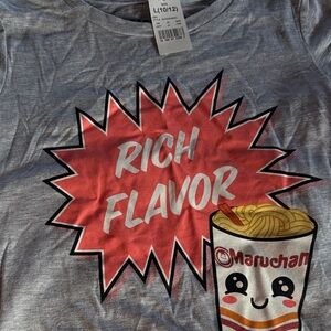 Gray Kids T-Shirt with Red Graphic